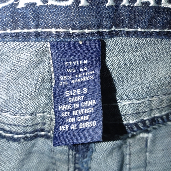 Blue Asphalt Boot Cut Blue Jeans Size 3 - Picture 6 of 9